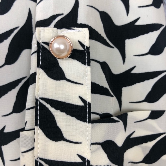Stitch Fix Pixley Seagull Print Blouse - Picture 5 of 5